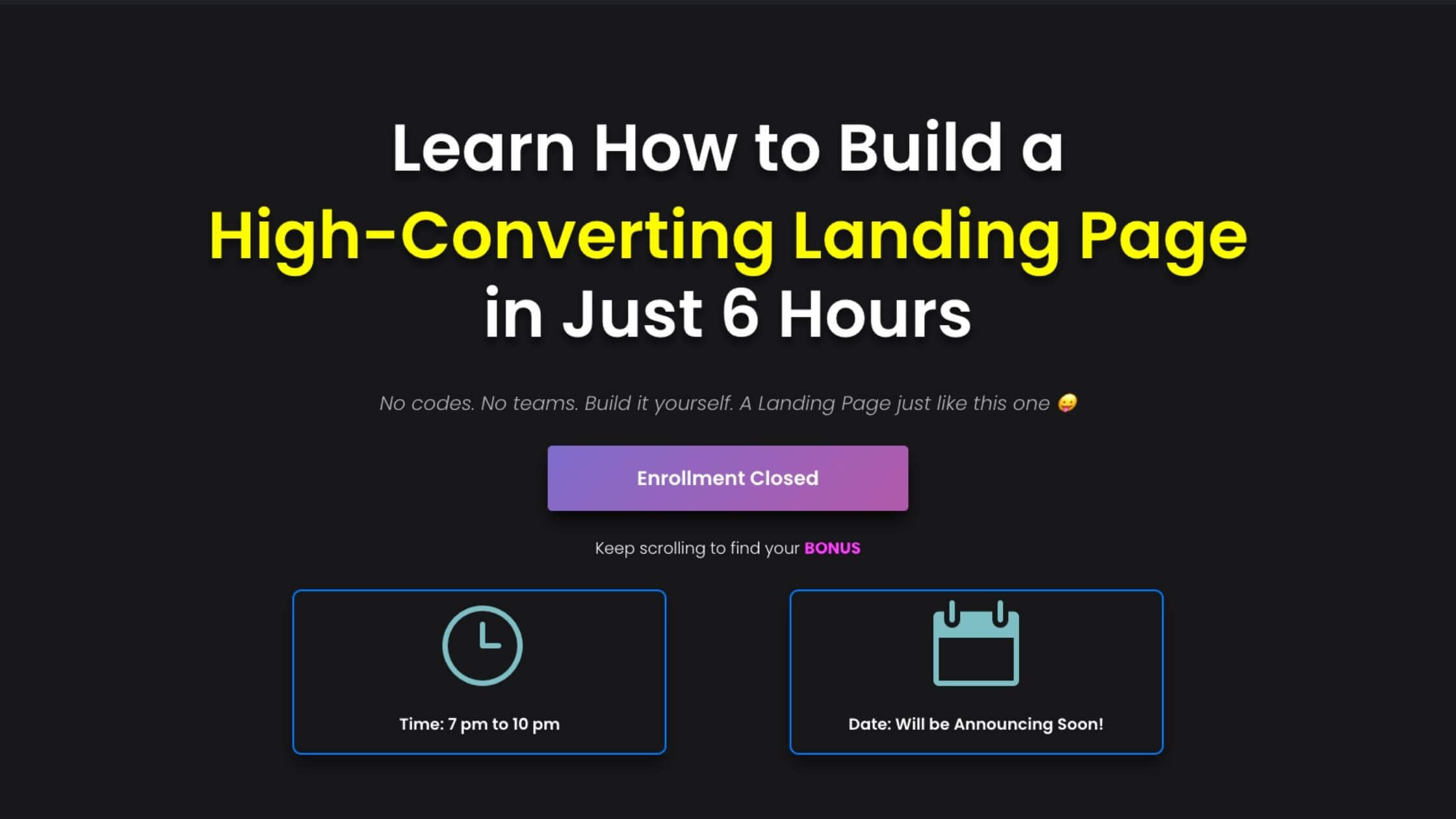 landing-page-workshop-landing-page-by-emil-eji